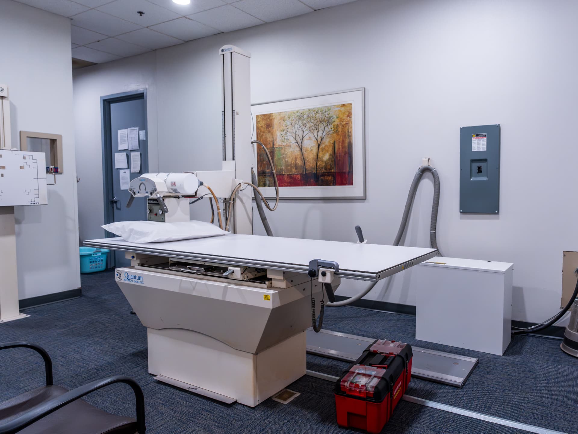 On-site digital X-ray room at First Health Medical Center